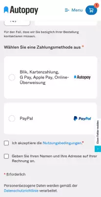 Digitale Streckenmaut Österreich kaufen Schritt 6