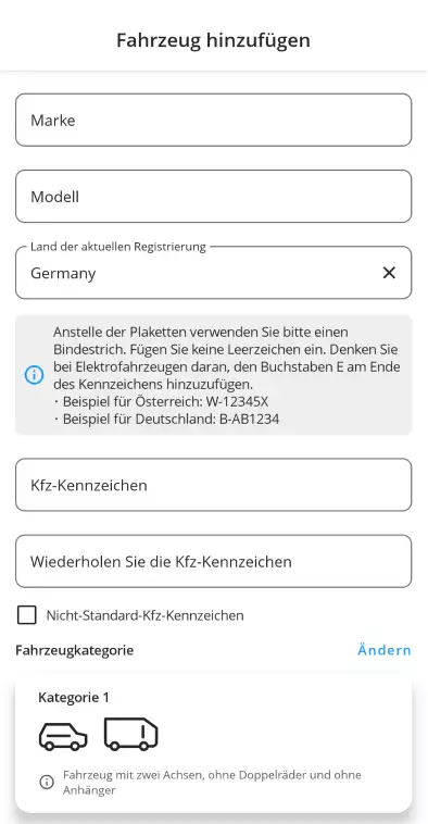 Autopay-App  Schritt 5