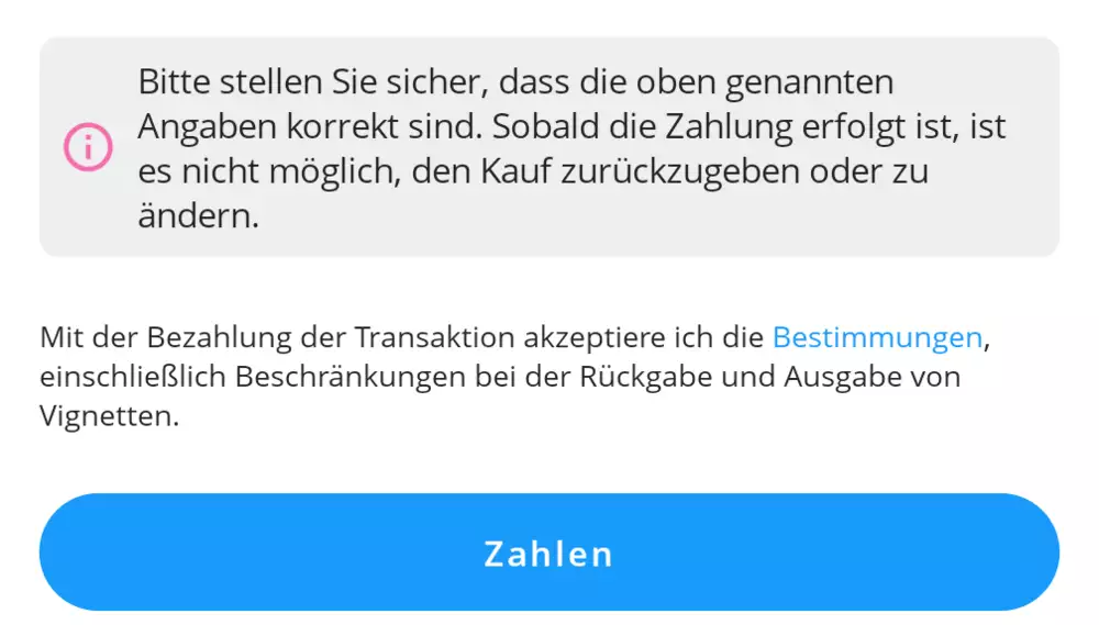 Autopay kaufe digitale Vignette Bulgarien Schritt 5