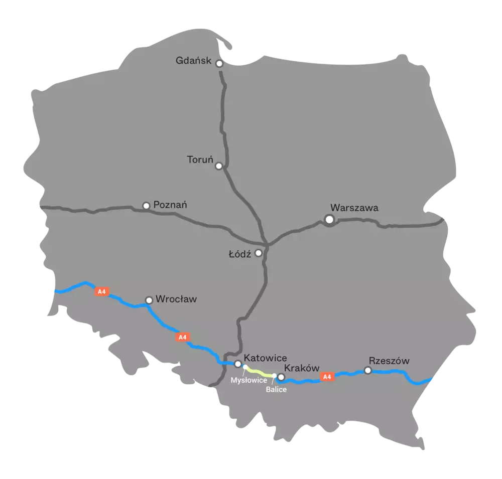 Autobahn A4 Polen - Informationen zu Mautgebühren